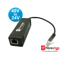 Instant PoE Adapter 802.3af Indoor POE Converter 48V to 24V Gigabit