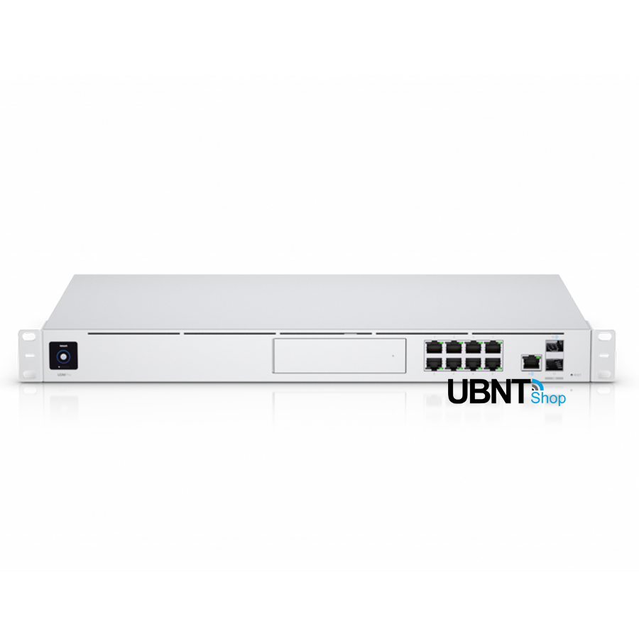 Ubiquiti Networks Dream Machine Pro LAN ports: (8) GbE RJ45, (1) 10G SFP+