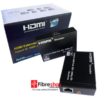 HDMI Extender (Transmitter & Receiver) Over single  Cat5e/6/7, Support 1080P Up to 60m.