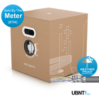 UISP Cable Pro By The Meter (Min 10M) -  Cat5e Ethernet Shielded Outdoor Cable Sold By The Meter (BTM)