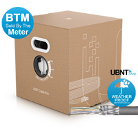 UISP Cable PRO Cat5e Sold By The Meter (BTM). Ethernet Shielded Cable Outdoor 