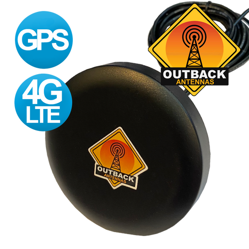 Omni Antenna Outdoor DISK PUCK 2 in 1 Combo 4G LTE/GPS Machine to Machine (M2M) "PUCK IT"